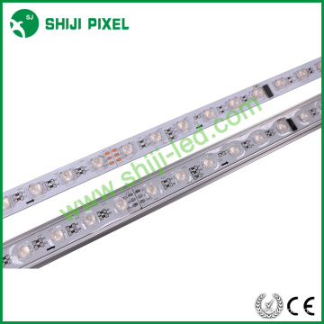 48leds / 16pixels / m iluminación exterior smd5050 RGB 12 v led barra rígida